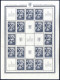 ** 1941, 1. Briefmarkenausstellung Slavonski, Zwei Postfrische Bögen Mit ZF, Mi. 439/40 / 1.400,- , Nr. 439I Mit Stecher - Other & Unclassified