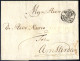 Cover 1702/69, Drei Briefe Mit Amsterdamer 3 Stuiver Posthornportostempeln, Einer Von Den Haag Am 19.3.1769 In Type I, E - Autres & Non Classés