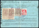 Cover 1922-24, Lot Drei Briefe Nach Cluj Und Ein Passierschein Von Calafat Mit Verschiedenen Frankaturen (4x10 B., 2x30  - Other & Unclassified