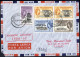 Cover 1954-57, Lot Zwei Flugpostbriefe: A) Von Den Falklandinseln Am 22.1.1957 Navh Firenze, Frankiert Mit 2½ D. (Paar), - Falklandinseln