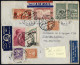 Cover 1949-53, Nice Selection Of Seven Air Mail Letters, Five Of Them Registered, All Directed To Argentina, With Some U - Autres & Non Classés