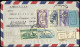 Cover 1949-53, Nice Selection Of Seven Air Mail Letters, Five Of Them Registered, All Directed To Argentina, With Some U - Autres & Non Classés