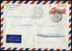 Cover 1957, Luftpostbrief Von 12.10.1957 Von Haiphong Nach Erkner Bei Berlin (DDR), Frankiert Mit 500 Böng Rotbraun Vord - Vietnam