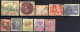 O 1859/1900, Kleine Zusammenstellung 26 Gestempelte Werte Auf Zwei Steckkarten Von 24 Früheren Einzel-Losen, Alter Ausru - Sammlungen (im Alben)