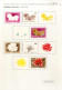 (*) RUANDA 1966, 69 Ungezähnte Probedrucke Der Ausgabe "Blumen" Aus Dem Courvoisier Archiv In Verschiedenen Farben Und D - Sonstige & Ohne Zuordnung