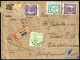 Cover Tschechoslowakei 1918/55 Ca., Lot Mit Hunderten Belegen/Ganzsachen Mit Interessanten Frankaturen Und Sonderstempel - Other & Unclassified