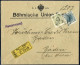 Delcampe - Cover 1900-1931, Vier Brieflots Aus Früheren Auktionen, Insgesamt Ca. 30 Stück, Darunter Mehrere Reko- Und Reko-Expressb - Collezioni