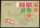 **/cover 1945/45, Sammlung Der Freimarkenserie Wappen Spezialisiert Nach Farben Und Druckbesonderheiten Und Aufgelockert - Collezioni