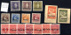 O/piece Feldpost Italien 1918/19, Komplette Ausgabe Mit Aufdruck Der Italienischen Währung, 3 Werte In D Und B-Zähnung,  - Non Classés
