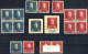 O/piece/cover Feldpost Montenegro 1917/18, Lot Bestehend Aus ANK 1-2 Postfrisch, In Gestempelten Viererblöcken Und Auf B - Montenegro
