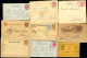 Delcampe - Cover Ganzsachen 1864/1918 Ca., Lot Mit Hunderten Korrespondenz-, Rohrpostkarten, Kartenbriefe Und Umschläge, Teils Mit  - Collections