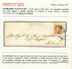 Cover 1858, Lettera Da Viadana Del 2.11 Secondo Giorno D'uso Per Modena Affrancata Con 5 S. Rosso I Tipo, Cert. Bottacch - Lombardo-Veneto