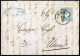 Cover 1862, Lettera Da Verona Del 28.8. Per Udine Affrancata Con 15 Soldi II°tipo, Al Verso Grande Croce Di S. Andrea Co - Lombardo-Vénétie