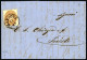 Cover 1863, 15 Soldi Su Lettera Spedita Da "MANTOVA 17/11" (annullo C1) A Trieste E Lettera Affrancata Con 10 Soldi Semp - Lombardo-Vénétie
