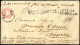 Cover 1863, Lettera Raccomandata Espresso Affrancata Con 5 Soldi Al Verso 10 Soldi Lacerato Nell'apertura Spedita Da Pad - Lombardije-Venetië