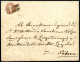 Cover 1861, Intero Postale Da 10 Soldi (148x118mm) Spedita Da "BELLUNO 11 AGO" (annullo SI) A Padova, Due Interi Noti Us - Lombardo-Venetien