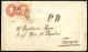 Cover 1861, Intero Postale Da 5 Soldi (147x85mm) Con Affrancatura Aggiuntiva 5 Soldi Spedita Da "BADIA 25/1" (annullo C1 - Lombardo-Vénétie