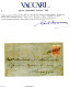 Cover Ariano, (SI S.d. Punti 13) Lettera Del 30.7.1850 Per Venezia Affrancata Con 15 C. Rosso I Tipo Prima Tiratura Cart - Lombardije-Venetië