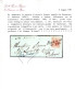Cover BARBARANO 27/2 (annullo SI Lg) Su 15 Cent Rosso Vermiglio Chiaro I° Tipo Su Lettera Di Piccolo Formato Spedita A P - Lombardo-Vénétie