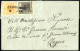 Cover Martinengo, SD Punti 12, Lettera Del 6.2.1858 Per Zogno Affrancata Con 5 Cent. Giallo Arancio E 10 Cent. Nero Inte - Lombardije-Venetië