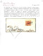 Cover Martinengo, SD Punti 12, Minilettera Del 4.2.1854 Per Brescia Affrancata Con 15 C. Rosso Vermiglio II Tipo Carta A - Lombardo-Venetien