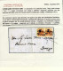 Cover 1851, Coppia Del 15 Cent I° Tipo Su Lettera Spedita Da "GÖRZ 18 FEB" A Lonigo, Raro Uso Di Francobolli Del Lombard - Lombardo-Vénétie