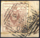 Piece 1850, 6 Kreuzer (I°tipo) Su Frammento "ARIANO 19/6" (annullo LOV), Raro Uso Di Francobolli Austriaci In Lombardo-V - Lombardy-Venetia