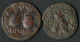Najm Ed-Din Alpi, 547-552AH 1152-1176, Dirham AE, Ohne Jahr Ohne Münzstätte, Album 1827,3 5C, Sehr Schön, 2 Stück - Islamische Münzen