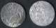 Az-Zahir Ghazi Gov. Haleb, 582-613AH 1186-1216, Dirham Silber, Jahr Xxx Haleb, Balog 599, Schön, 5 Stück - Islámicas