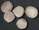 Delcampe - Mehmed II, 848-886AH 1444-1481, Akche Silber, 865 Ayasuliq Punkte 1/5, 3/4, 4/3, NP 86, Sehr Schön, 8 Stück - Islamic