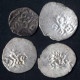 Ahmed I, 1012-1026AH 1603-1617, Dirham Und Medini Silber, 1012 Haleb Der Dirham Und Jahr ? Misr, KM 17, NP 364,370, Sult - Islamiques