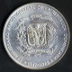 10 Dollar Johannes Paul II,1979, Und Zwei Silbermünzen 1 Peso 25 Jahre Zentralbank, 1972, Unzirkuliert Und PP, Feingewic - Dominicaanse Republiek