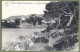 CPA Vue Rare -  ALPES MARITIMES - SAINT JEAN CAP FERRAT - LE LAC D'HUILE - Animation, Douanier - Saint-Jean-Cap-Ferrat