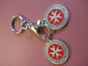Porte-Clé Ancien/Administration/Ordre Souverain Militaire Et Hospitalier De MALTE/Bronze Nickelé/Vers 1960-1980   POC771 - Key-rings