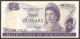New Zealand 2 Dollars Queen Elizabeth II P-164c Knight 1967 - 1981 UNC - Nieuw-Zeeland