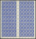 Neuf Sans Charnière N° 374, 2F25 Cérès Outremer En Feuille Complète De 100 Exemplaires, TB - Photo WEB - Andere & Zonder Classificatie