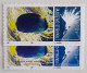 SERIE CAGOU PERSONNALISE LOGO POISSON ANGE VERMICULE 2024 ISSUE D'UNE FEUILLE DE 25 TIMBRES 1ER TIRAGE TB - Ungebraucht