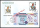 LIBYA 2010 "Gaddafi Revolution 41st FDC" STAMP And BANKNOTE On FDC - Libyen