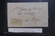 ESPAGNE - Étiquette D'acheminement Sur  Lettre Pour Cadix En 1856  - Rare - L 152415 - Cartas & Documentos