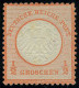 Neuf Avec Charnière N° 3, 1/2 G Vermillon T.B. Signé Brettl - Other & Unclassified