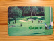 Phonecard Germany A 01 02.02. Golf  6.000 Ex. - A + AD-Series : Publicitaires - D. Telekom AG
