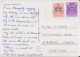 Birds View Of Dubaï UAE Postcard United Arab Emirates Stamp Cancellation Affranchissement Timbre Emirats Arabes 1980 - Dubai