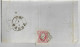 Portugal 1866 Complete Fold Cover Sent From Vianna Do Castelo To Porto Stamp King Luis I 25 Reis - Lettres & Documents