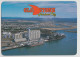 Australia QUEENSLAND QLD Aerial View Silos Shipping Port GLADSTONE TCW GL3 Postcard C1980s - Other & Unclassified