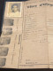 VIET NAM-OLD-ID PASSPORT INDO-CHINE-name-CHUA SAI QUA-1922-1945-1pcs Book - Collections