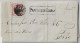 Portugal 1865 Complete Fold Cover Sent From Paredes De Coura To Porto Stamp King Luis I 25 Reis - Cartas & Documentos