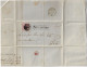 Portugal 1865 Complete Fold Cover Sent From Paredes De Coura To Porto Stamp King Luis I 25 Reis - Brieven En Documenten