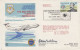 New Zealand Mid-winter Flight From Christchurch To McMurdo 21 JUNE 1981 2 Signatures (RT151) - Voli Polari