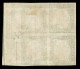 Antichi Stati Italiani - Sardegna - 1863 - Resto Di Stampa - Senza Effigie - 5 Cent (13Ea) - Quartina Del Disegno Con Gr - Autres & Non Classés