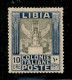Colonie - Libia - 1921 - 10 Lire (32) - Gomma Originale (500) - Andere & Zonder Classificatie
